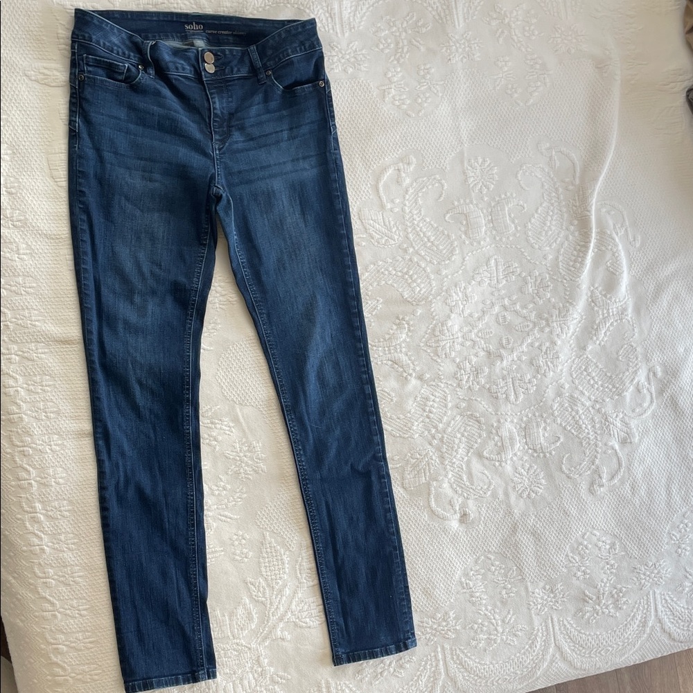 Soho New York & Company Dark Blue Women's Skinny Jeans